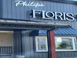 Storefront of Philips Florist