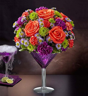 1-800-FLOWERS® SHOCKTAIL MARTINI BOUQUET™ in Valley City, OH | HILL HAVEN FLORIST & GREENHOUSE 1-800-FLOWERS® SHOCKTAIL MARTINI BOUQUET™ in Valley City, OH | HILL HAVEN FLORIST & GREENHOUSE