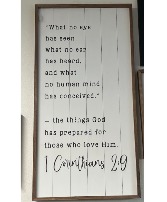 1 Corinthians 2:9 wall art