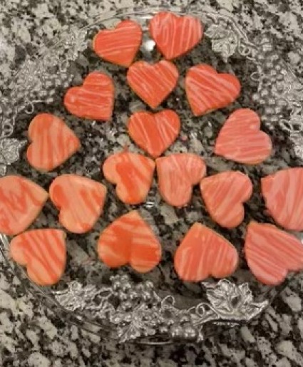 1 doz. Valentines Cookies 