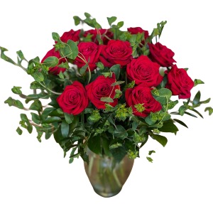 1 Dozen Premium Red Roses  A Davis Floral Design