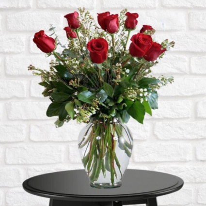 1 Dozen Red Roses