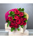 1 Dozen Red Roses Wrapped
