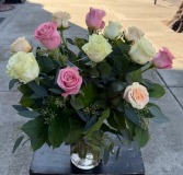 1 Dozen Roses Mixed Colors 