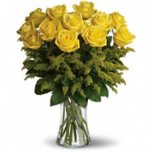Dozen Yellow Rose Bouquet