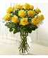 1 Dozen Yellow Roses Roses
