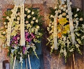 1-Layer Standing Spray Funeral/Sympathies
