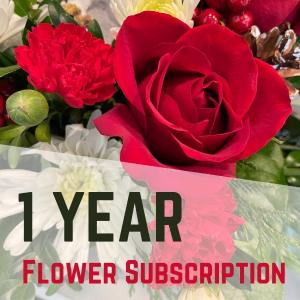 1 Year Flower Arrangement Subscription LOCAL DELIVERY ONLY