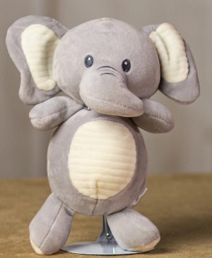 10" Baby Elephant Rattle 