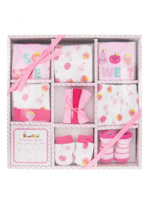 10-Piece Baby Gift Set - Girl 