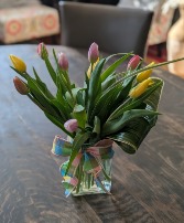 10 Things I Love About YOU Vase of Locally Grown Tulips