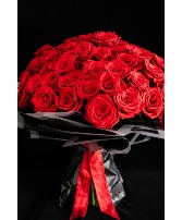 100 Red Roses Arrangement