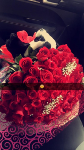 100 rose bouq 