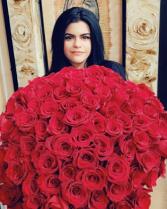100 rose bouq premium ecuadorian roses