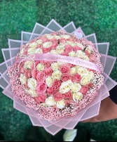 100 Roses Congratulations Ramo 
