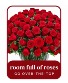 100 Roses Flower Arrangement