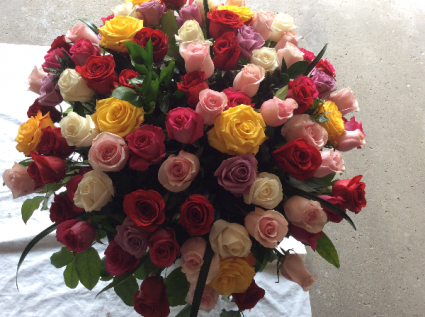 100 Roses for you 100 Roses arrangement