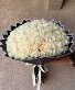 100 white roses 