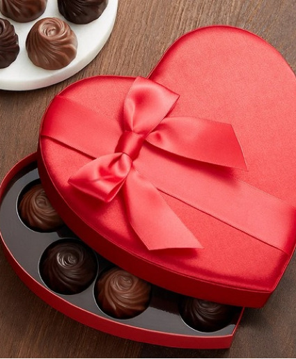 11 Piece Belgian Chocolate Heart Add-on