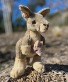 11" Stuffed Standing Kangaroo Stuffed Animal