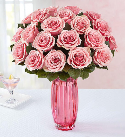 12-24 and 36 Pink roses