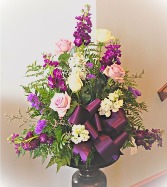 Purples and Lavenders Ceremony Flowers