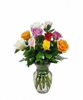 12 Assorted Roses Classic Special 