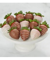 12 CHOCOLATE COVERED STRAWBERRIES 