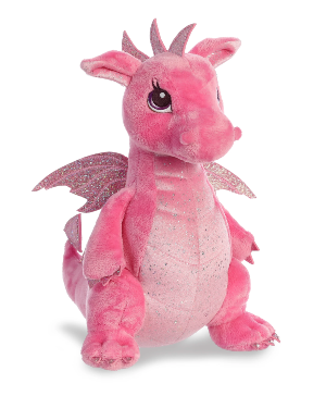 12" Dahlia Dragon Stuffed Animal