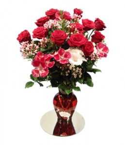 Valentine's Day 12 Deluxe Roses  