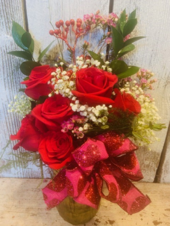 1/2 doz. roses any color/ please specify
