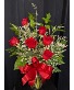 1/2 Dozen Red Roses Rose Arrangement