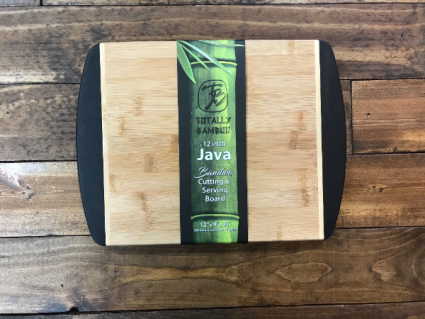 12 Inch Bamboo Cutting & Serving Board