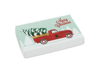 1/2 lb. box of chocolates for Christmas Add-On Box