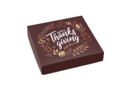 1/2 lb. box of chocolates for Thanksgiving Add-On Box