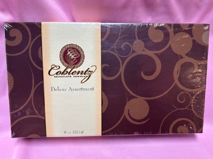 1/2 LB. COBLENTZ DELUXE ASSORTED CHOCOLATES VALENTINE'S DAY