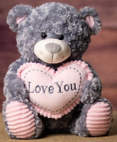 12" "Love You" Vintage Bear Plush