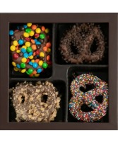 12 pc Chocolate Covered Pretzels Chocolate