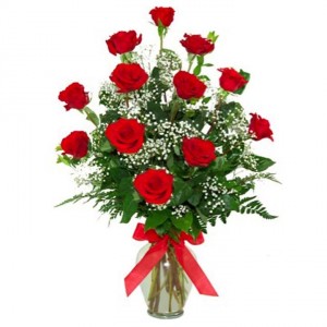 12 Premium Red Roses 80CM           3 Feet Tall    Limited Quantities