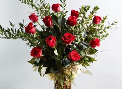 12 red roses 
