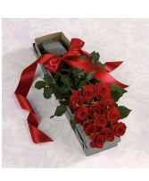 12 Red Roses Boxed  
