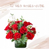 12 Red Roses-Cube 