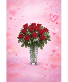 Vase of Red roses Vase