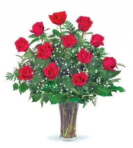 12 Roses in a Vase in Cumberland, MD | Victorian Creations 12 Roses in a Vase in Cumberland, MD | Victorian Creations