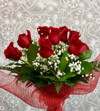 12 Red Roses - No Vase  Roses