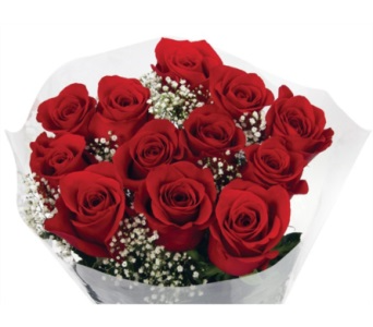 12 Wrapped Roses WR12