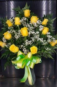 12 Yellow Roses FLOWERS