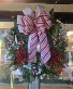 12" Christmas Wreath Peppermint 