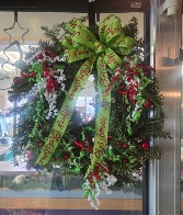 12" Christmas Wreath Grinch 