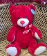 13" Red Heart Fur Bear Valentin's Day